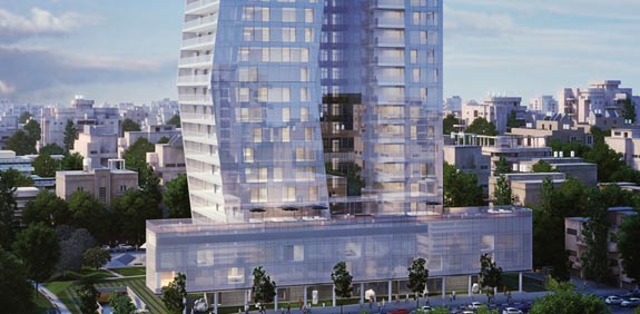 מגדל ארלוזורוב 17, תל אביב / צילום: אדריכלות משה צור