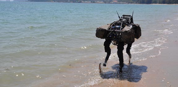 רובוט Big Dog \ מתוך: צילום מסך bostondynamics.com
