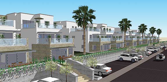 הפרוייקט בשומרון / הדמיה: קבוצת כנען