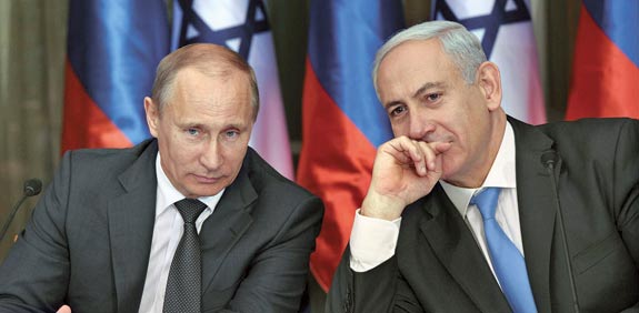 בנימין נתניהו ולדימיר פוטין / צילום: קובי גדעון - לע"מ