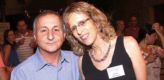 רחל בנזימן, הרצל עוזר, ערב התרמה לעמותת "אחת מתשע" / צילום: יוסי כהן