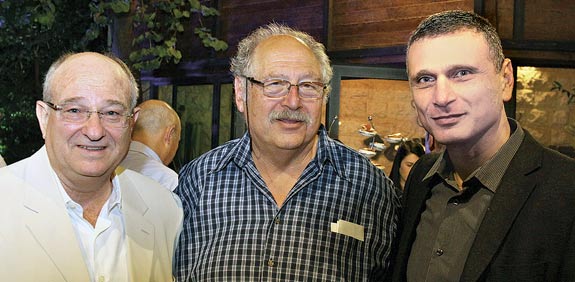 יוסי ורדי ופרץ לביא / צילום: שיזו צלמים - דוברות האוניברסיטה