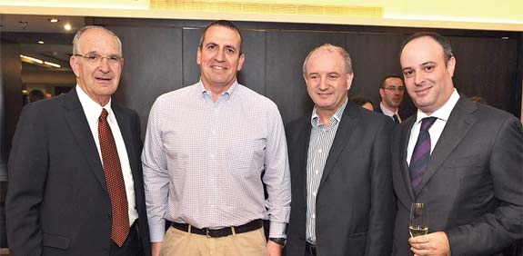 דן היישטיין, דניאל רייפמן, איל וולדמן, שמשון הראל, ידידי מכון ויצמן / צילום: איתי בלסון ואוהד הרכס