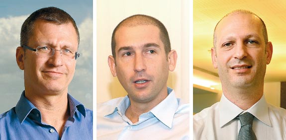 ערן יעקובי אורי ליכט אלון גלזר / צילום: איל יצהר
