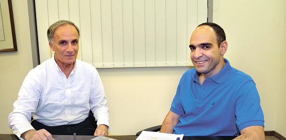 אלי איילון עופר אלייקים / צילום: תמר מצפי