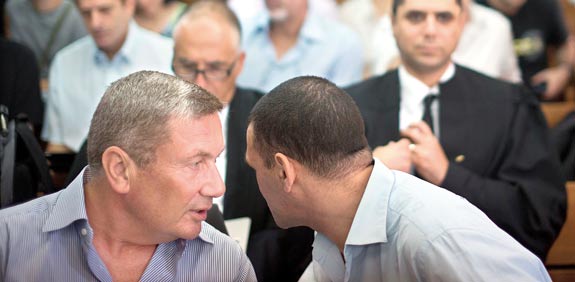 חיים גבריאלי נוחי דנקנר /צילום: טל שחר