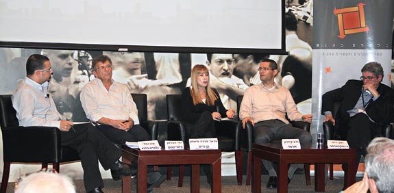 זאב וייס נדב קדרון פרופ' פנינה פישמן זמי אברהם ערן גבאי / צילום: קו מנחה