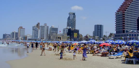 חוף ירושלים בתל אביב/ צילום: אקואושן