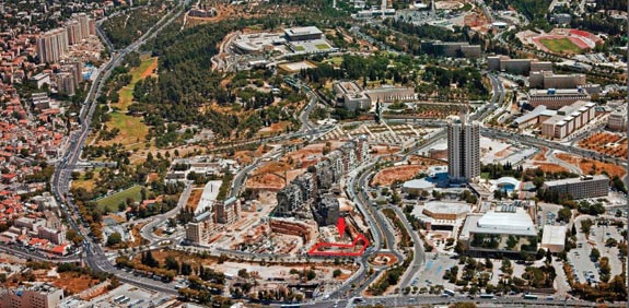 תצ"א משכנות האומה / צילום: עמית בן נון