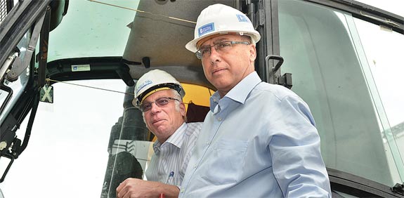ראובן בן שחר אורי אריאל / צילום: תמר מצפי