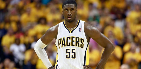 רוי היברט שחקן אינדיאנה ספרס מה-NBA / צלם: רויטרס