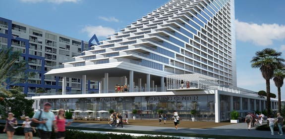 הדמיה של מלון Sea Hotel בבת ים / קרדיט: Studio a a 