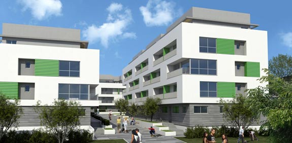 דיור בר השגה תל אביב / הדמיה: אורית מילבאור אייל