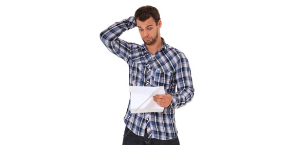 אדם בורח מבשורה / צילום: shutterstock