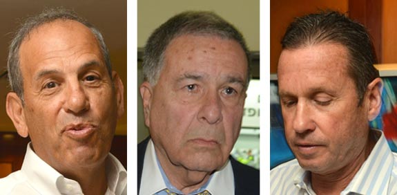 אבנר קופל שמעון מזרחי שמואל פרנקל / צילומים: תמר מצפי