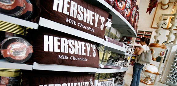 חנות השוקולד של הרשי בניו יורק / צילום: רויטרס