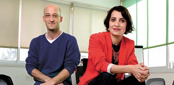 ענבל אריאלי וינון גלזנר / צילום: איל יצהר