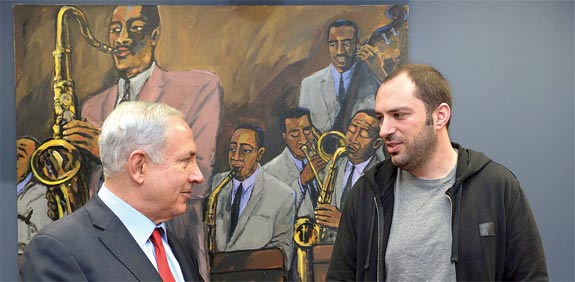 Netanyahu meets Whatsapp founder Jan Koum