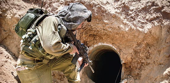 IDF uncovers Hamas tunnels