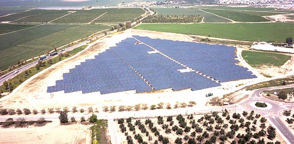 שדה סולארי ליד משמר הנגב / צילום: EN-EDF ישראל