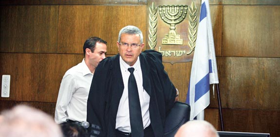 השופט דוד רוזן / צילום: עמי שומן
