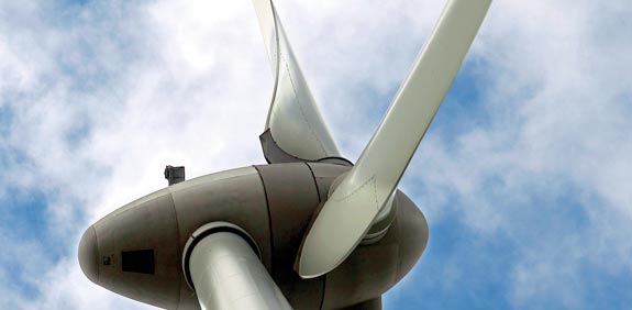 Wind turbine  picture: Reuters