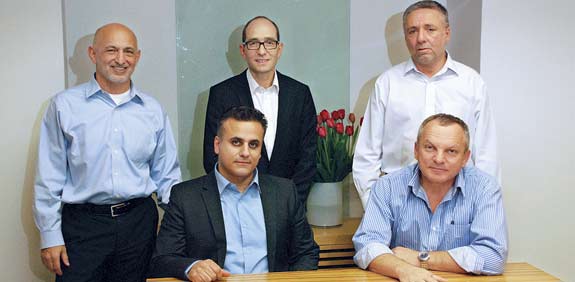 אמיר חן גיל אוריון רובי בכר שוני אלבק ודרור מתתיהו / צילום: אלי יהב