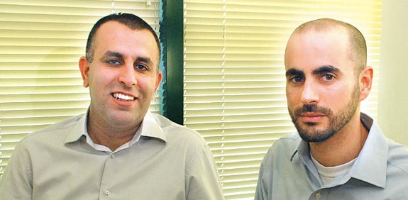 עודד גזית ואלירם בקל / צילום: אלי יהב