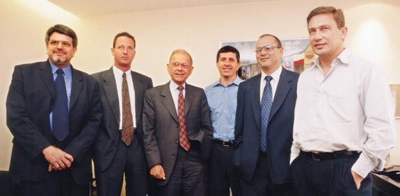 משפחת דנקנר בסוף שנות ה -90 / צילום: קובי קנטור