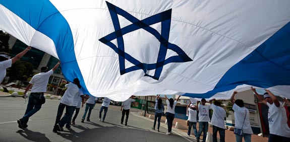 דגל ישראל / צילום: רויטרס
