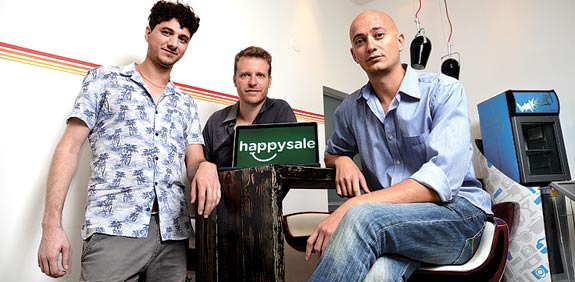 happysale דורון ניר ראם שרמן וטמיר שומר / צילום: איל יצהר