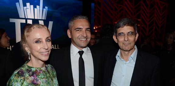 זאב שטיין מנור גינדי ופרנקה סוזאני / צילום:יוסי כהן