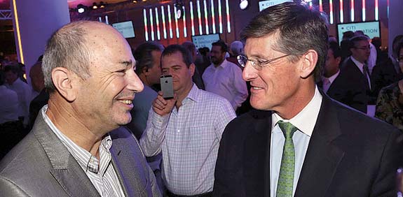 מייק קורבט, חיים שני, מעבדת חדשנות של Citi בישראל / צילום: סיון פרג'