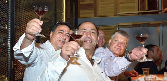 ארנון תורן רמי לוי וחיים כהן / צילום: תמר מצפי