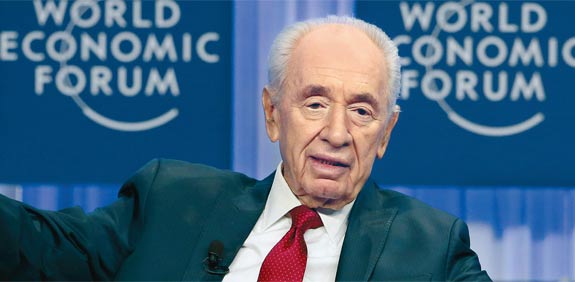 Shimon Peres Photo: Reuters