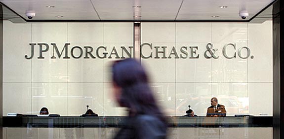 בנק JP Morgan Chase / צילום: בלומברג