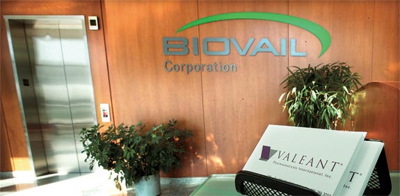 Valeant / צילום: בלומברג