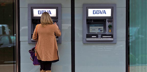 סניף BBVA / צילום: בלומברג