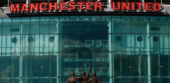 Man united אצטדיון אולד טראפורד מנצ'סטר יונייטד / צילום: בלומברג