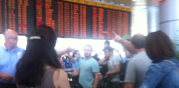 שיבושים בנתב"ג  / צילום: שירי דובר