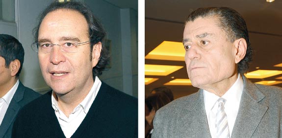 חיים סבן וגזבייה ניאל / צילום: תמר מצפי איל יצהר