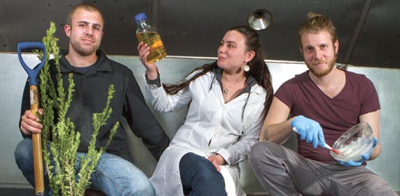 ניר, שמרית ועידן פנר / צילום: שלומי יוסף 