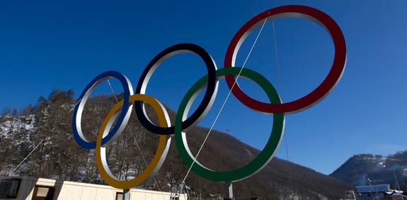 הטבעות האולימפיות (אולימפיאדת החורף סוצ'י 2014) / צלם: רויטרס