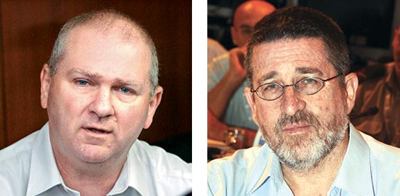 פרופ' אשר טישלר רו"ח יהודה ברלב / צילום: תמר מצפי תומר אפלבאום
