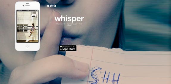 WHISPER צילום מסך