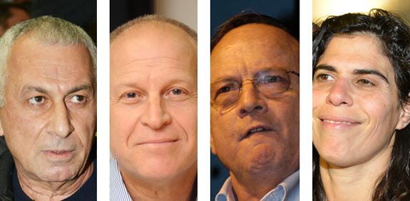יעל ארד, עודד טירה, צחי פישביין, שטרן חלובה / צילומים: תמר מצפי