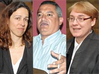 דניה קרת מאיר חאלד כבוב   רות רונן / צלם: איל יצהר יניב כהן אילת