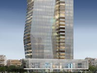 מגדל היוקרה של קבוצת דן ארלוזורוב 17 / הדמיה: משה צור אדריכלים