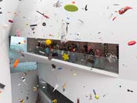 המובייל של טום פרידמן  במוזיאון תל אביב / צילום:אלעד שריג