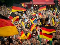 אוהדי נבחרת גרמניה / צילום: רויטרס